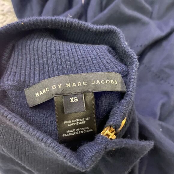 Marc by Marc Jacobs 100% cashmere front zipper cardigan, XS - Picture 11 of 12